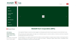 Desktop Screenshot of maagirfarm.com
